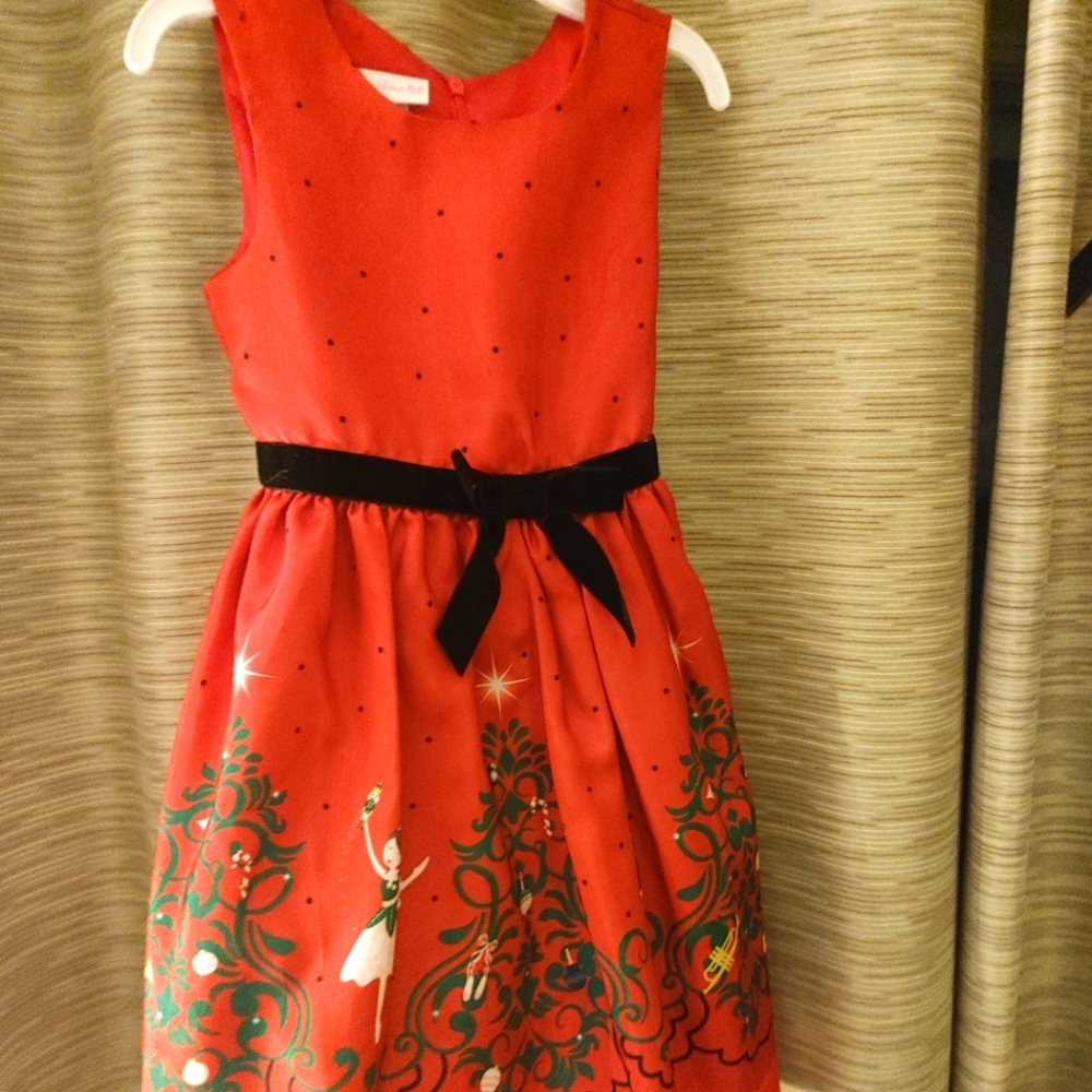 Red Holiday dress size 5